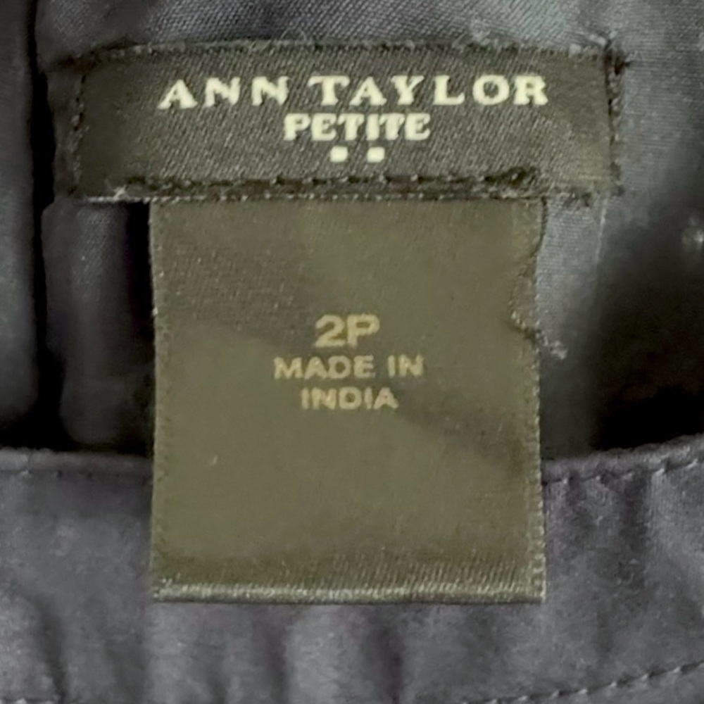 Ann Taylor Navy Sheath With Lace Dress - Picture 6 of 7
